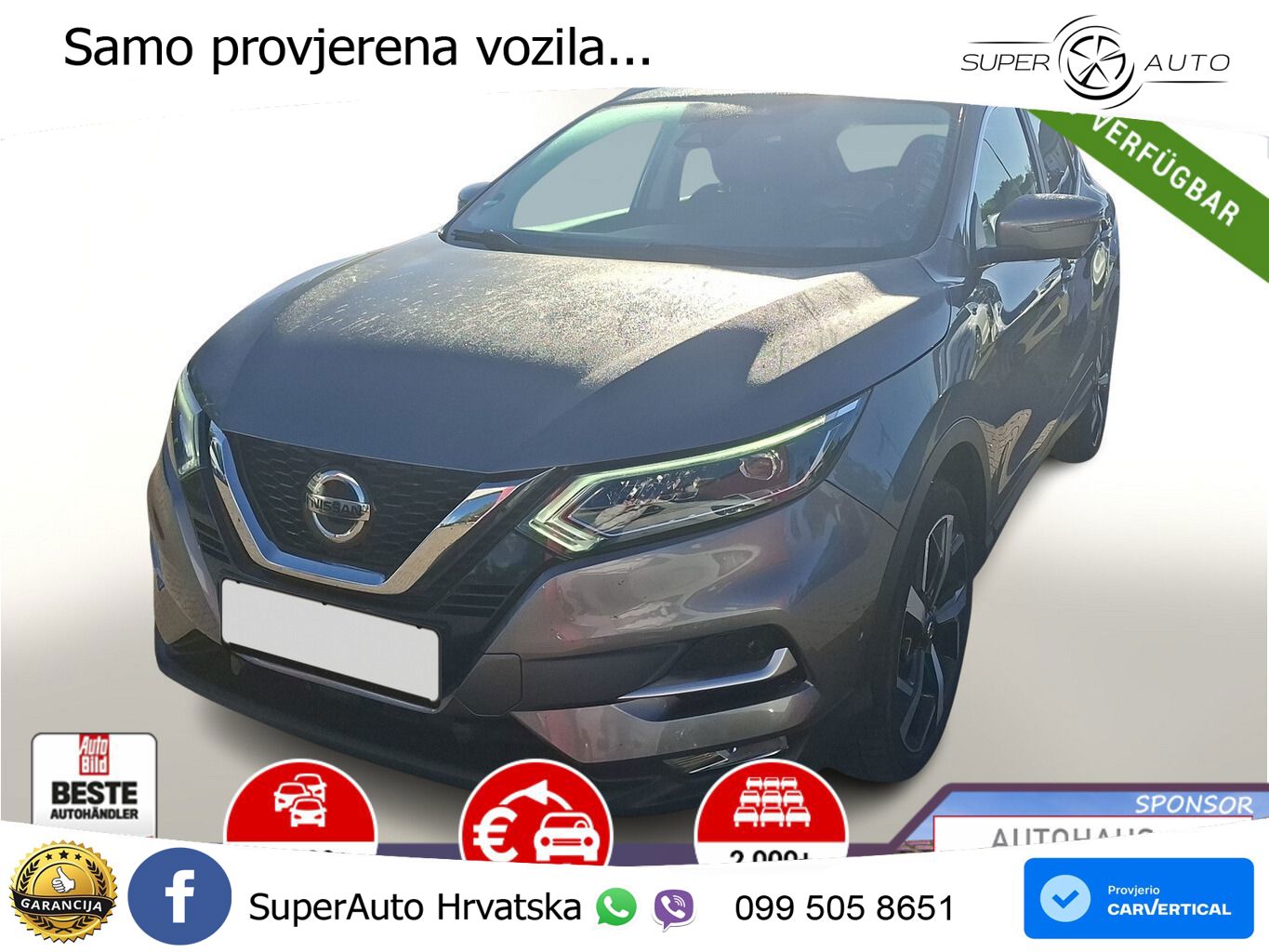 Nissan Qashqai 1.3i (140 KS) Tekna LED+GR SJED+ACC