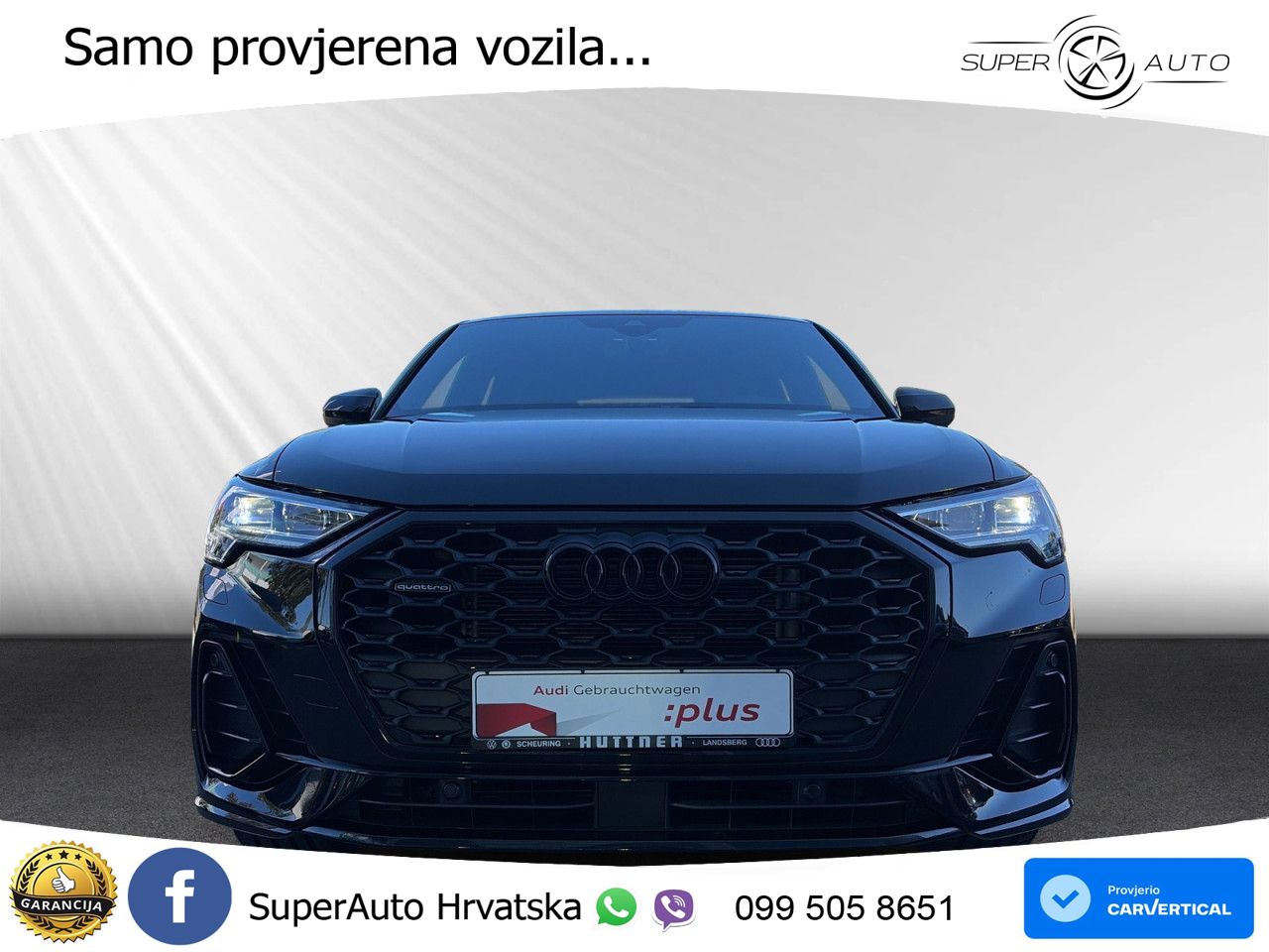 Audi Q3 II Sportback 40 TFSI (190 KS) quattro S tronic S line MATRIX+GR SJED+KAM