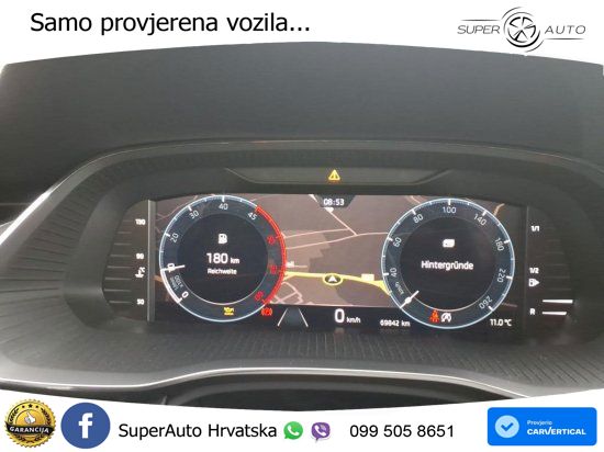 Škoda Octavia Combi 2.0 TDI (150 KS) LED+GR SJED+ACC