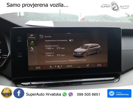 Škoda Octavia Combi 2.0 TDI (150 KS) LED+GR SJED+ACC