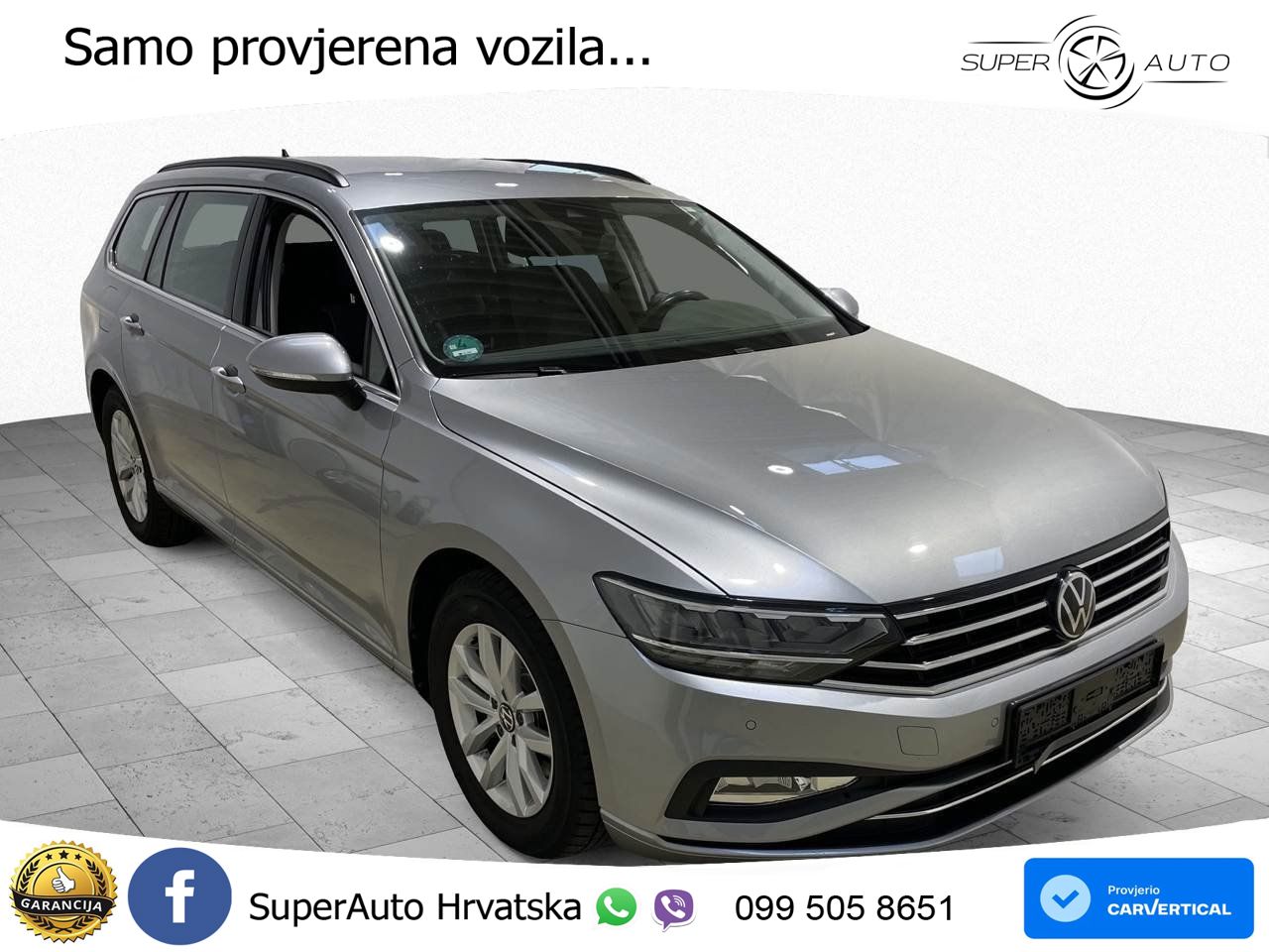 Volkswagen Passat Variant 2.0 TDI (150 KS) DSG Business LED+GR SJED+ACC