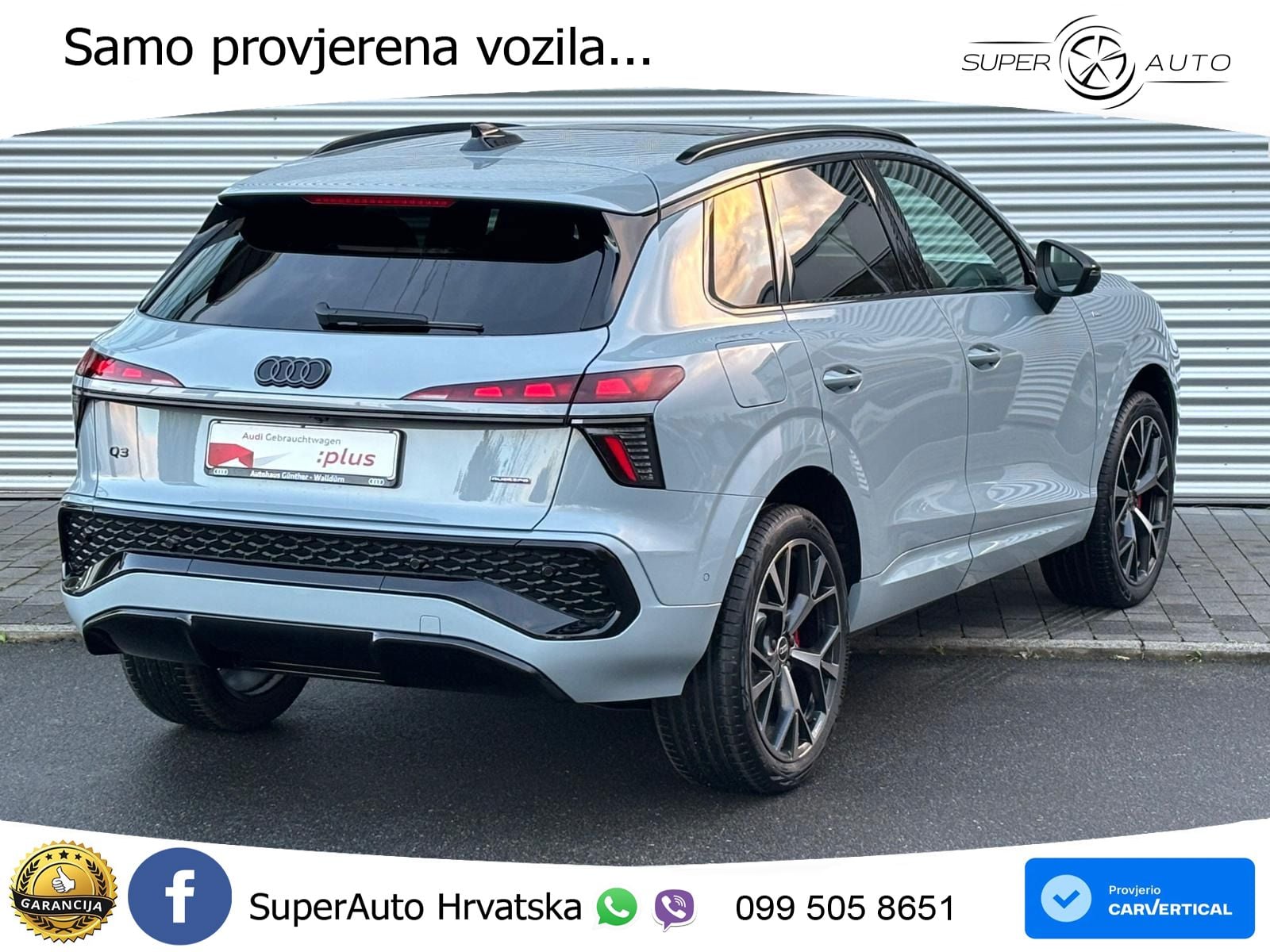 Audi Q3 2.0 TFSI (265 KS) quattro S tronic LED+GR SJED+ACC