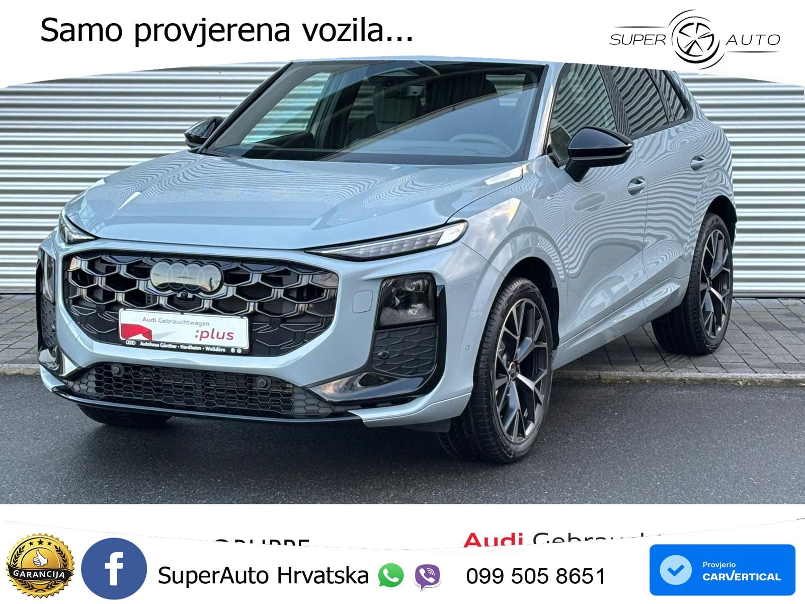 Audi Q3 2.0 TFSI (265 KS) quattro S tronic LED+GR SJED+ACC