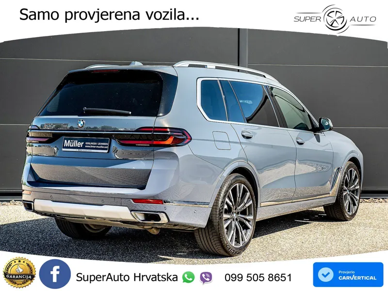 BMW X7 40d (352 KS) xDrive Steptronic LED+GR SJED+ACC