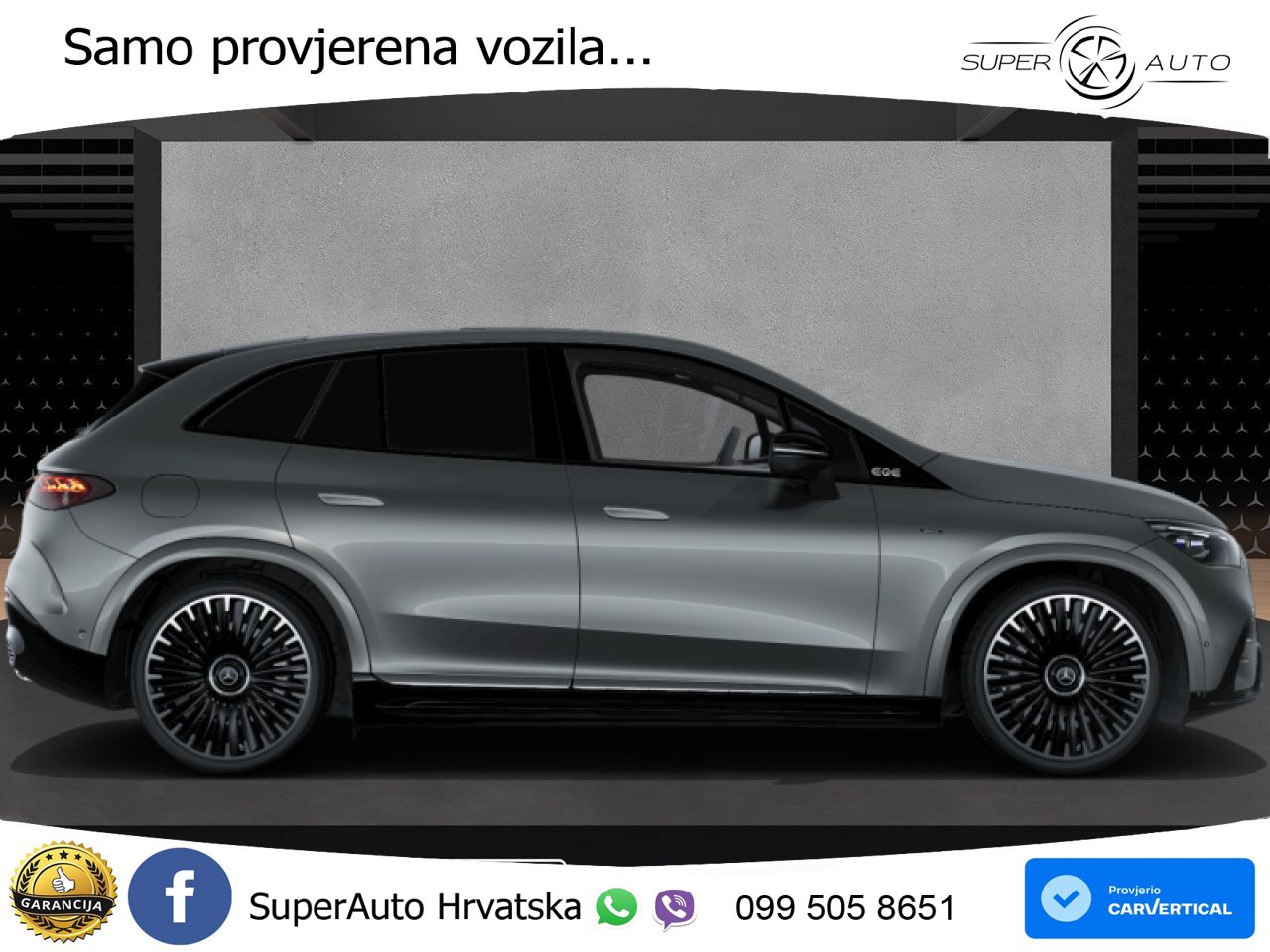 Mercedes EQE SUV AMG 43 100 kWh (476 KS) 4MATIC ZRAČNI+ACC+GR SJED+KAM+PANO