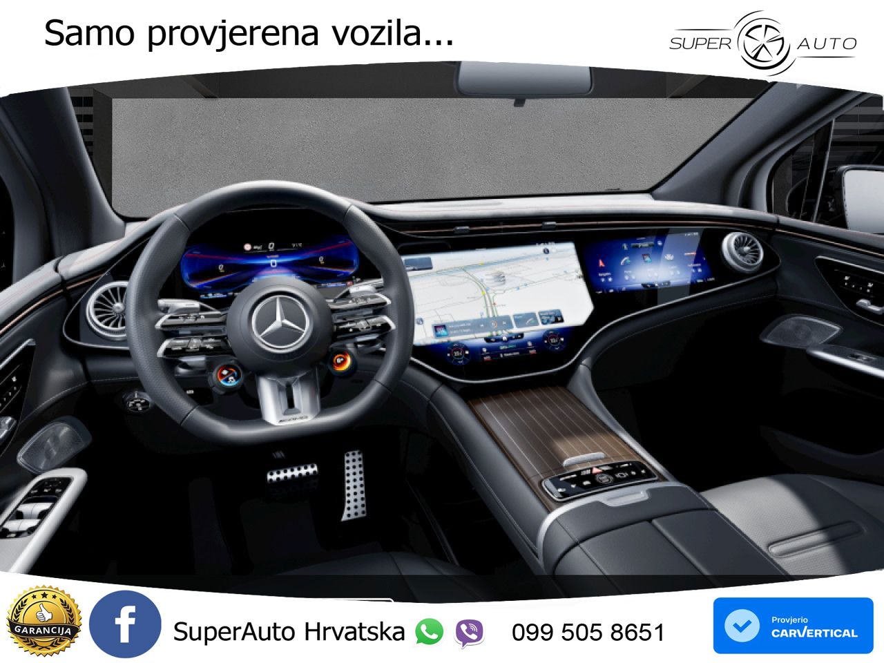 Mercedes EQE SUV AMG 43 100 kWh (476 KS) 4MATIC ZRAČNI+ACC+GR SJED+KAM+PANO