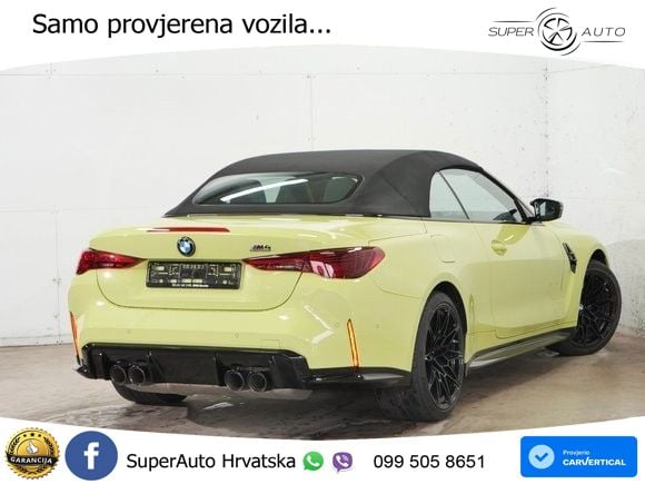 BMW M4 Convertible Competition 3.0 (530 KS) xDrive Steptronic LED+GR SJED+ACC