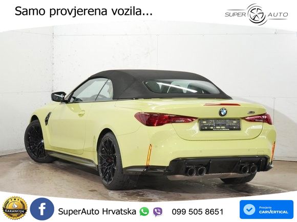 BMW M4 Convertible Competition 3.0 (530 KS) xDrive Steptronic LED+GR SJED+ACC