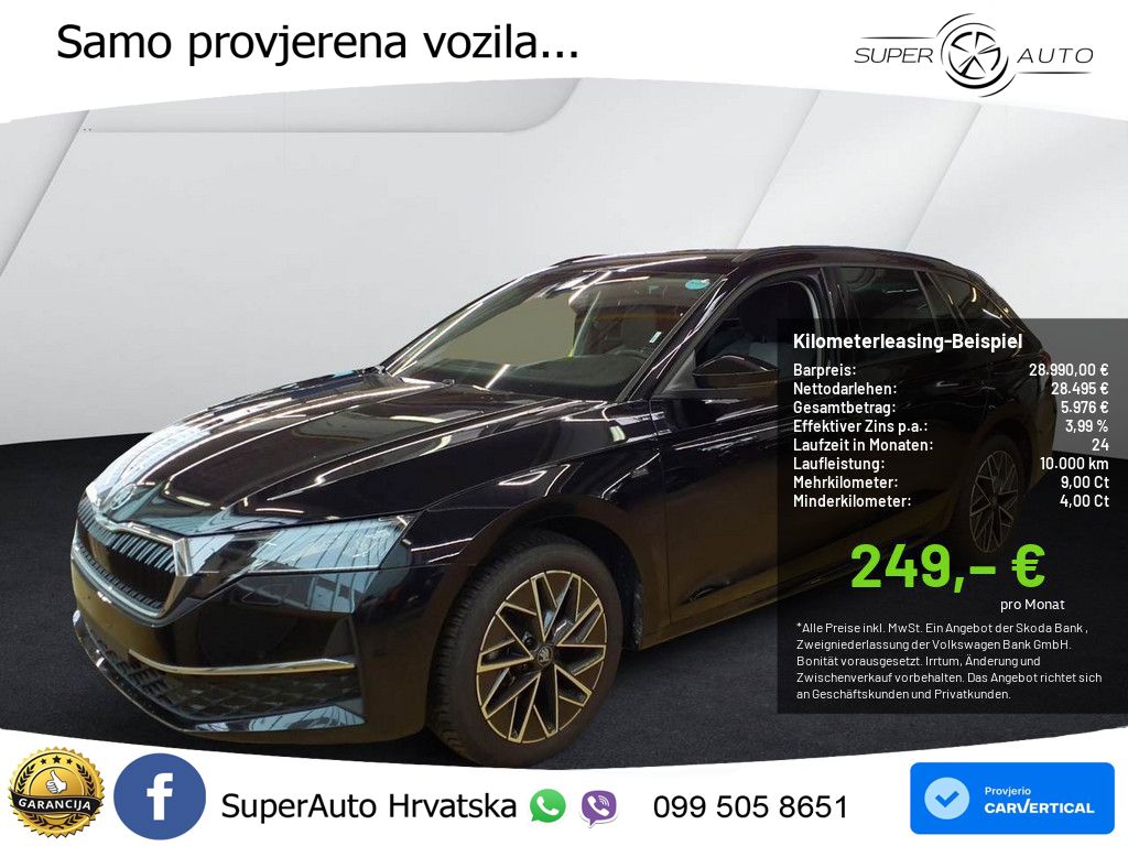 Škoda Octavia Combi 2.0 TDI (150 KS) DSG LED+GR SJED+ACC