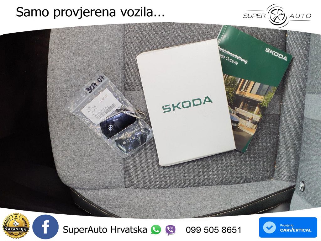 Škoda Octavia Combi 2.0 TDI (150 KS) DSG LED+GR SJED+ACC
