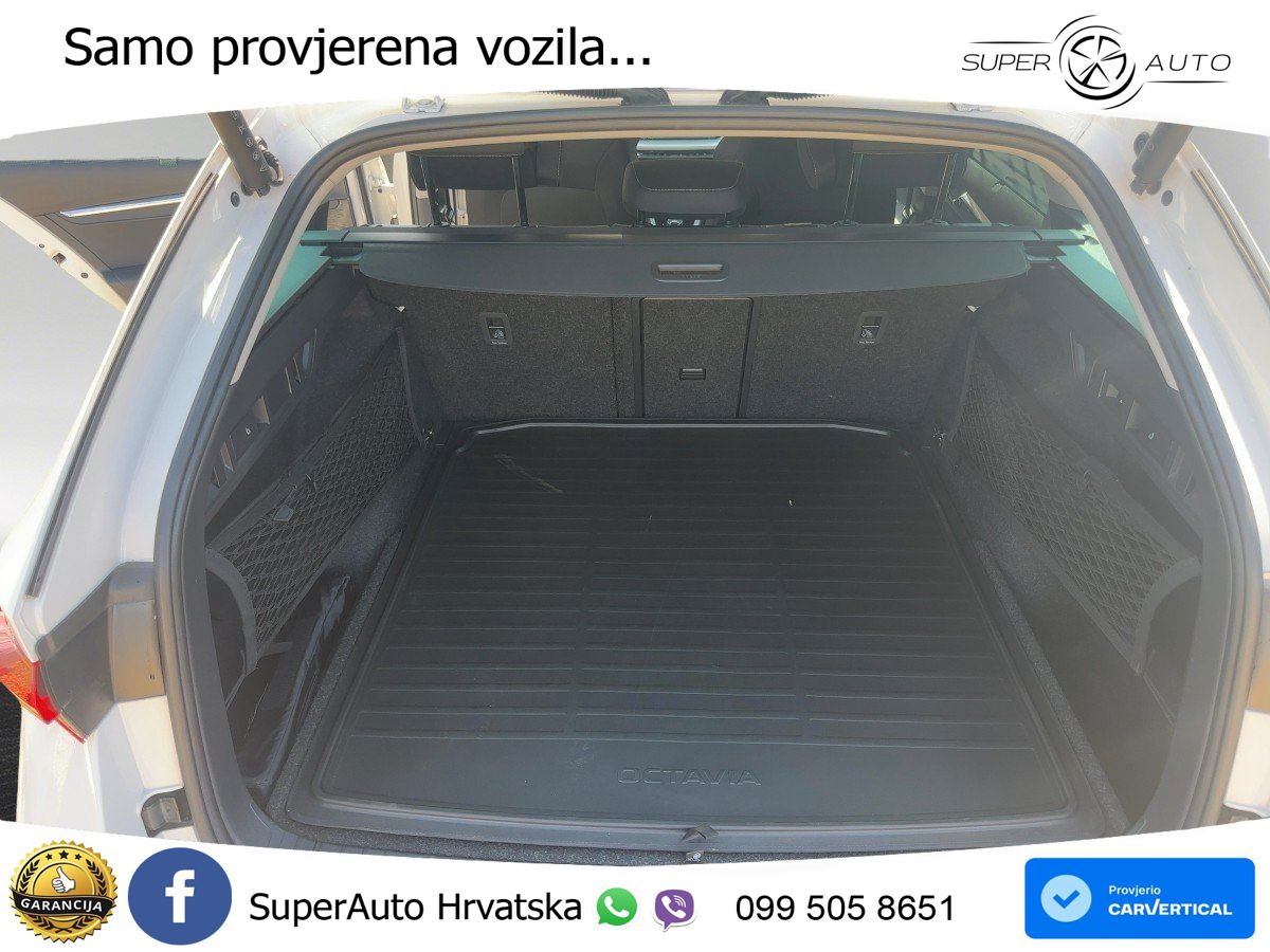 Škoda Octavia Combi 2.0 TDI (150 KS) DSG LED+GR SJED+ACC