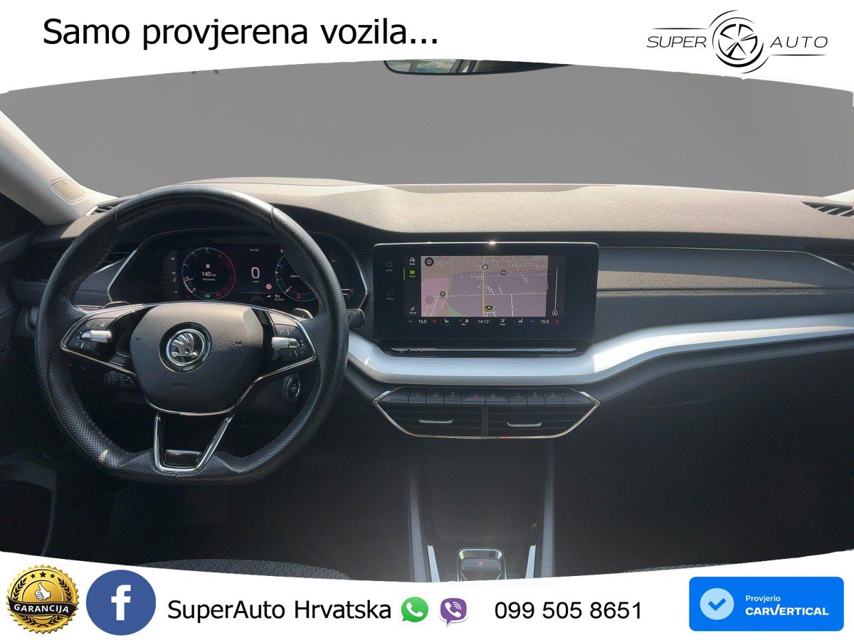 Škoda Octavia Combi 2.0 TDI (150 KS) DSG LED+GR SJED+ACC