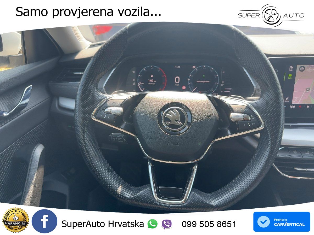 Škoda Octavia Combi 2.0 TDI (150 KS) DSG LED+GR SJED+ACC