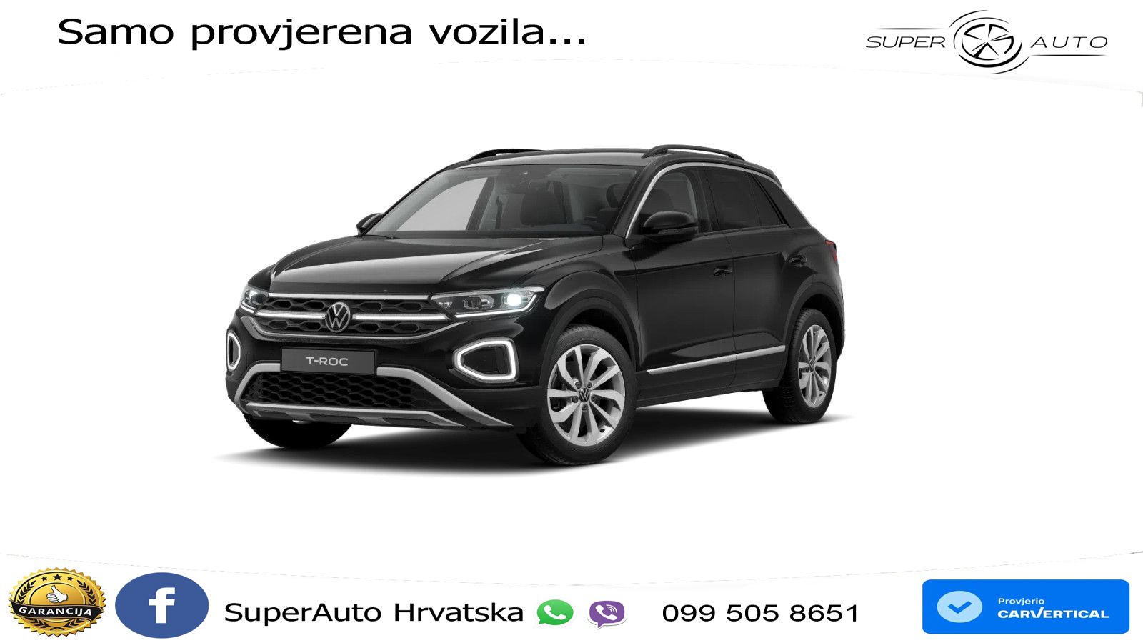 Volkswagen T-Roc I 2.0 TDI (150 KS) DSG LED+GR SJED+ACC