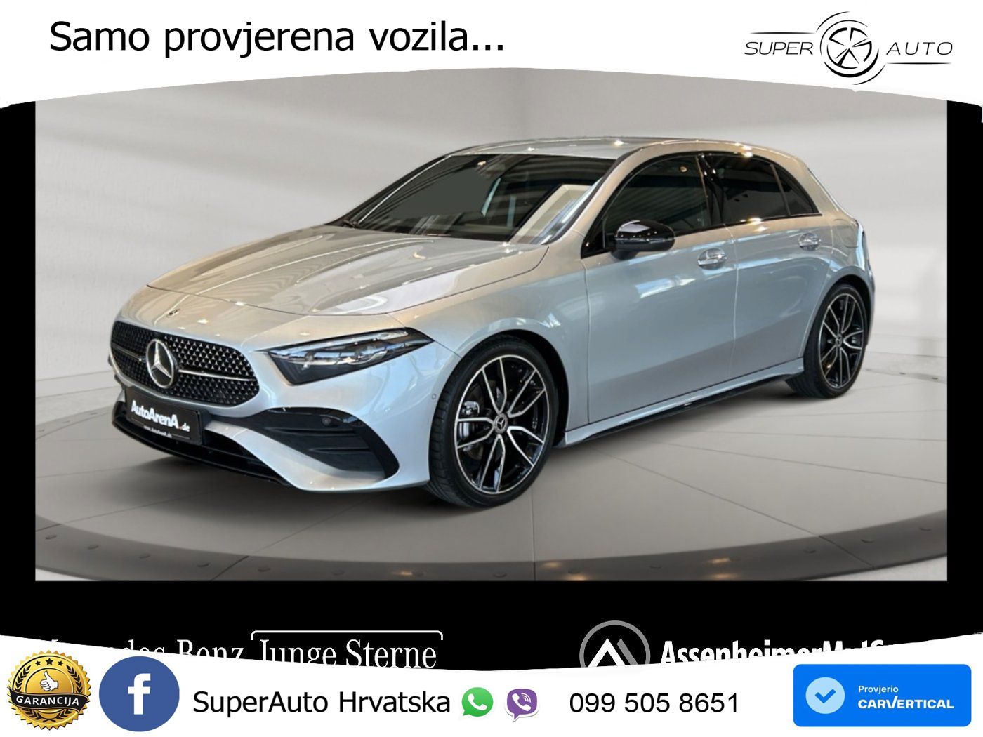 Mercedes-Benz A 200 7G-DCT AMG LED+GR SJED+ACC