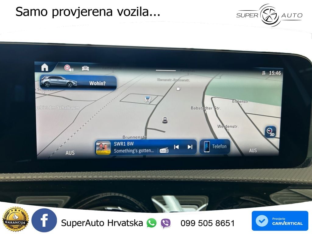Mercedes-Benz A 200 7G-DCT AMG LED+GR SJED+ACC