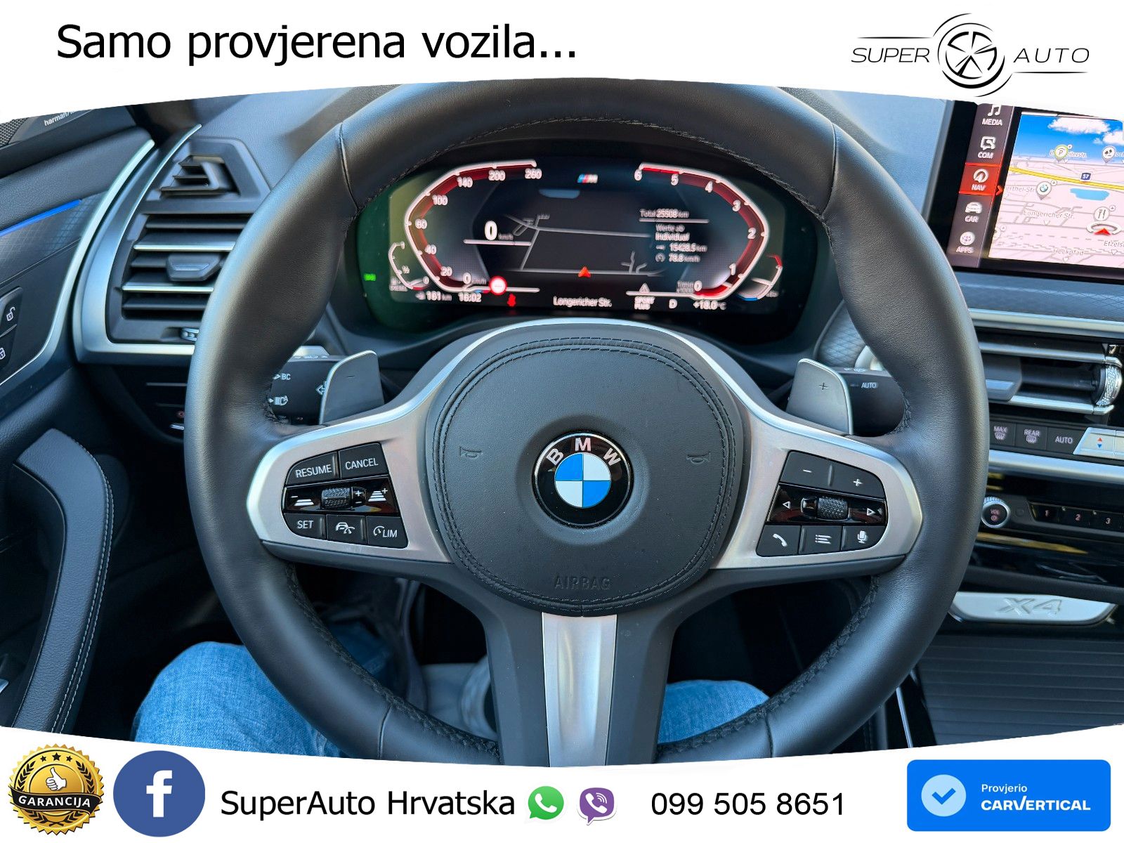 BMW X4 30d (286 KS) xDrive Steptronic M Sport LED+GR SJED+ACC