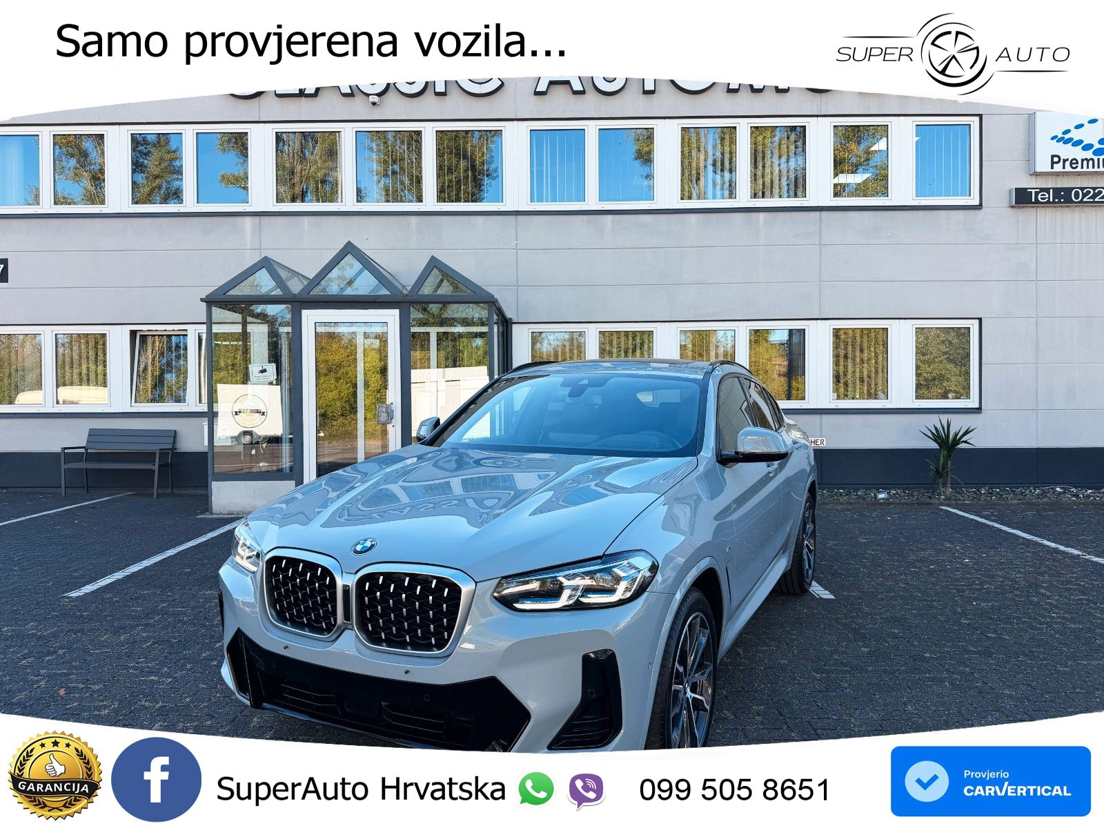 BMW X4 30d (286 KS) xDrive Steptronic M Sport LED+GR SJED+ACC