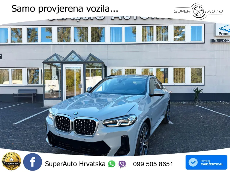 BMW X4 30d (286 KS) xDrive Steptronic M Sport LED+GR SJED+ACC