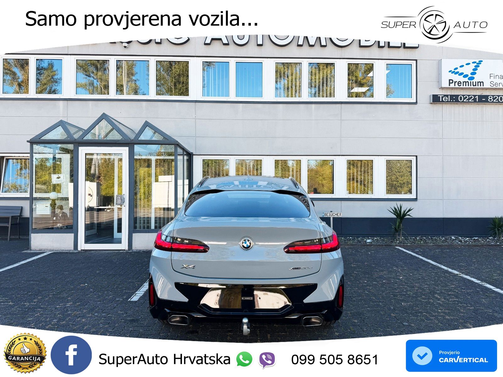 BMW X4 30d (286 KS) xDrive Steptronic M Sport LED+GR SJED+ACC