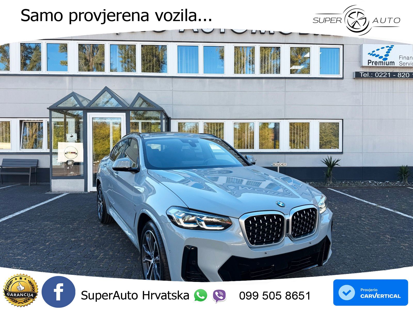 BMW X4 30d (286 KS) xDrive Steptronic M Sport LED+GR SJED+ACC