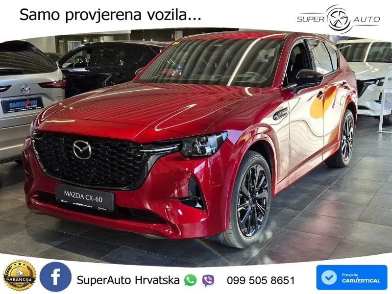 Mazda CX-60 3.3 e-Skyactiv D (254 KS) AWD Automatic MATRIX+GR SJED+KAM