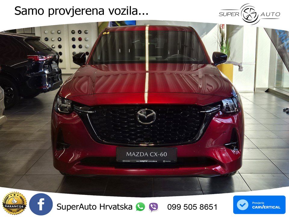 Mazda CX-60 3.3 e-Skyactiv D (254 KS) AWD Automatic MATRIX+GR SJED+KAM