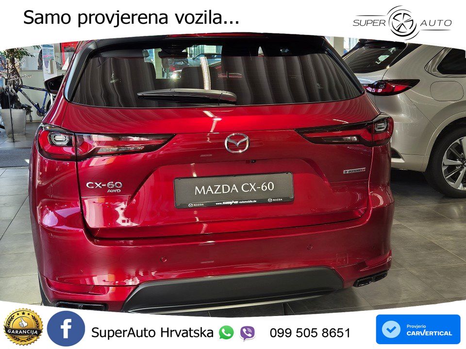 Mazda CX-60 3.3 e-Skyactiv D (254 KS) AWD Automatic MATRIX+GR SJED+KAM