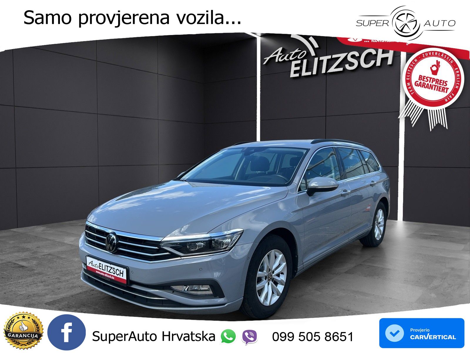 Volkswagen Passat Variant 2.0 TDI (122 KS) DSG Business MATRIX+GR SJED+KAM