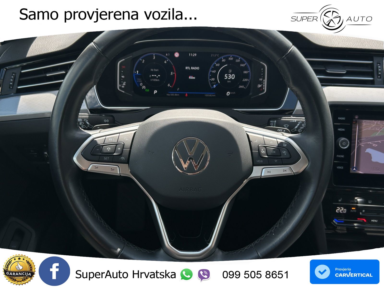 Volkswagen Passat Variant 2.0 TDI (122 KS) DSG Business MATRIX+GR SJED+KAM