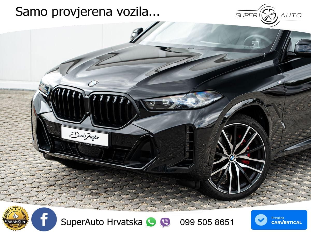 BMW X6 30d (298 KS) xDrive Steptronic M Sport ZRAČNI+ACC+GR SJED+KAM+PANO