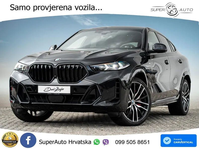 BMW X6 30d (298 KS) xDrive Steptronic M Sport ZRAČNI+ACC+GR SJED+KAM+PANO