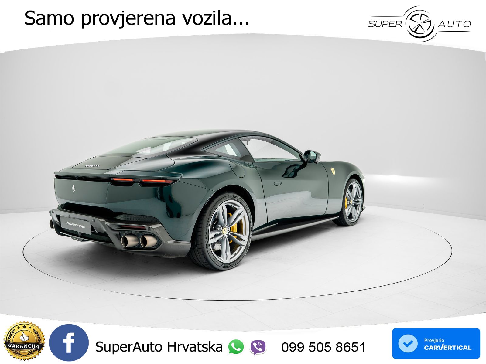 Ferrari Amalfi 3.9 V8 (640 KS) F1 DCT LED+GR SJED+ACC