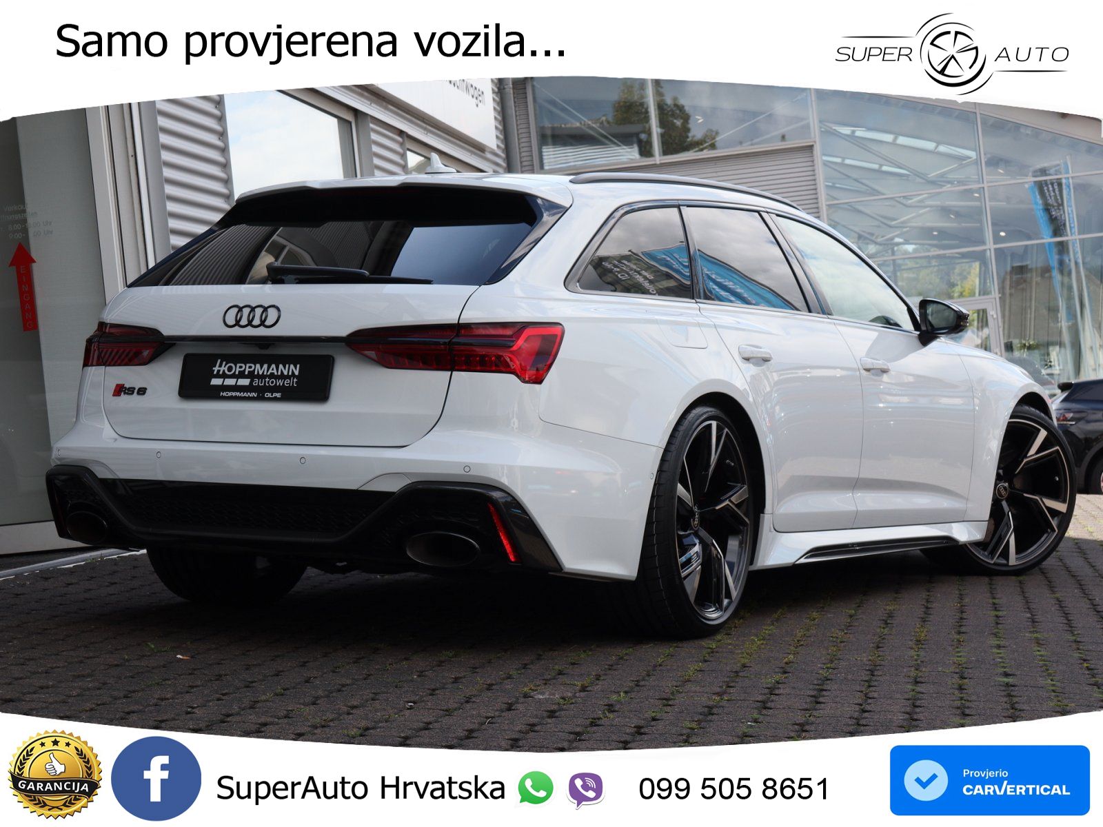 Audi RS6 Avant 4.0 TFSI V8 (600 KS) quattro Tiptronic LED+GR SJED+ACC