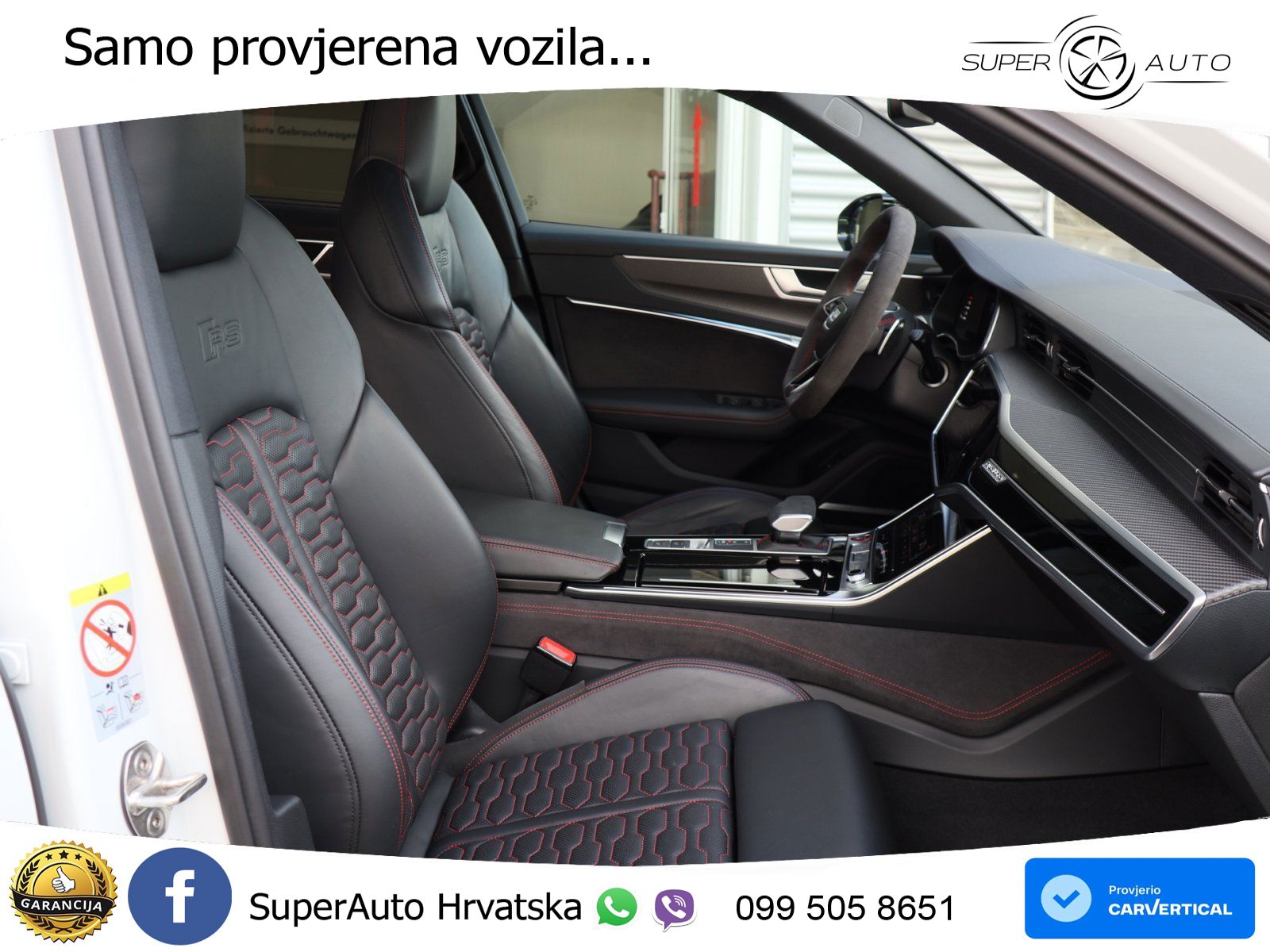 Audi RS6 Avant 4.0 TFSI V8 (600 KS) quattro Tiptronic LED+GR SJED+ACC