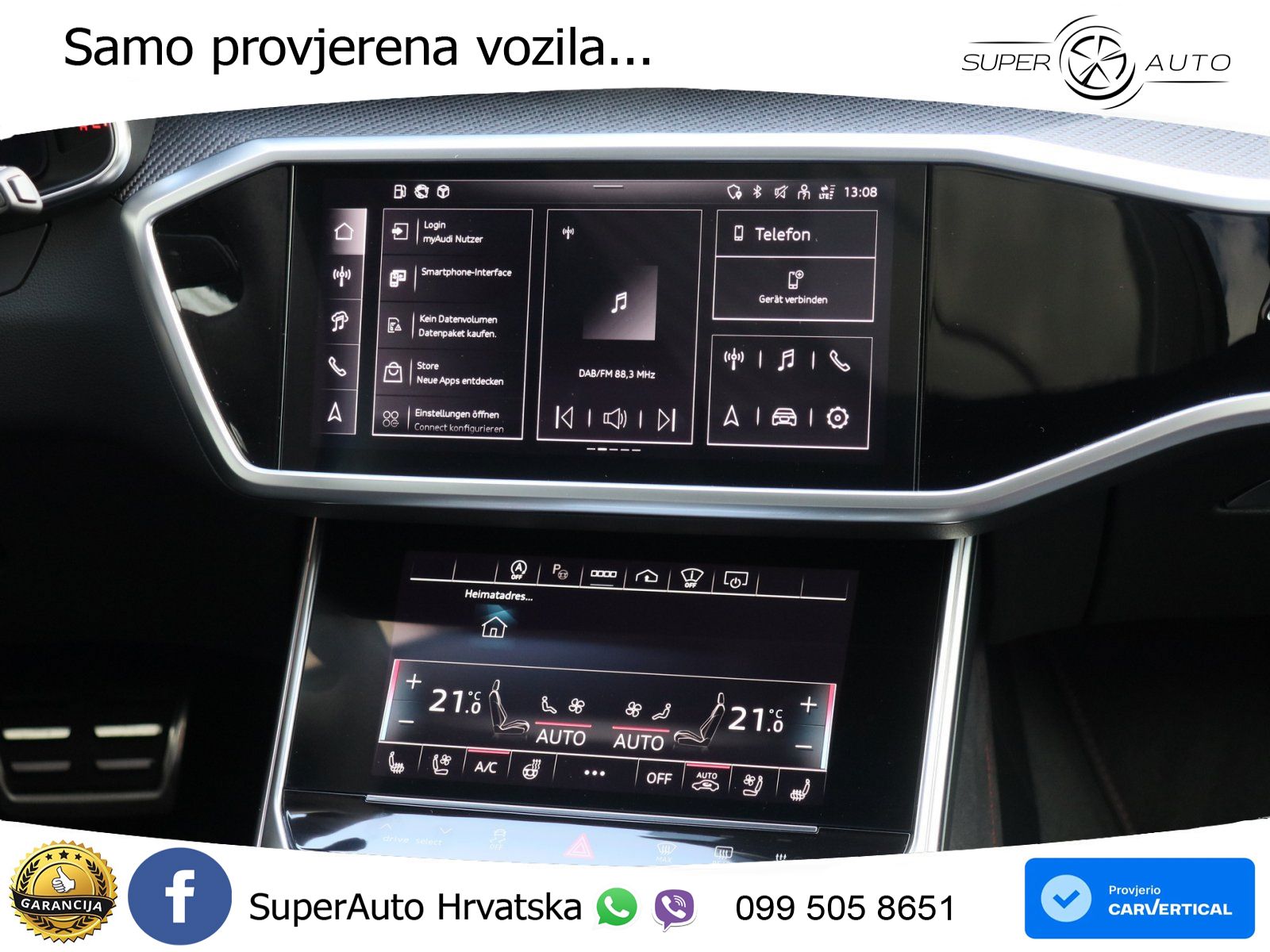 Audi RS6 Avant 4.0 TFSI V8 (600 KS) quattro Tiptronic LED+GR SJED+ACC