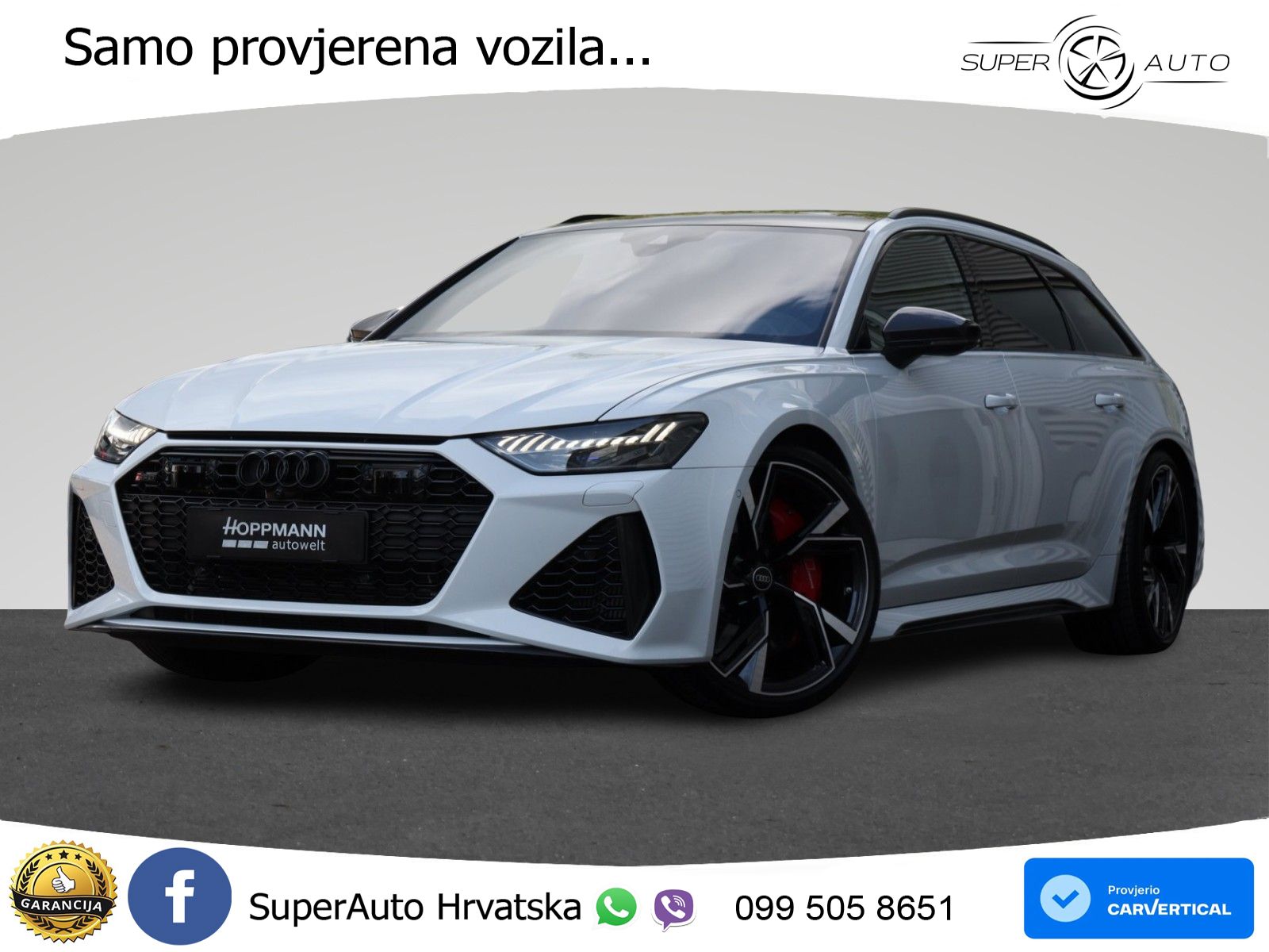 Audi RS6 Avant 4.0 TFSI V8 (600 KS) quattro Tiptronic LED+GR SJED+ACC
