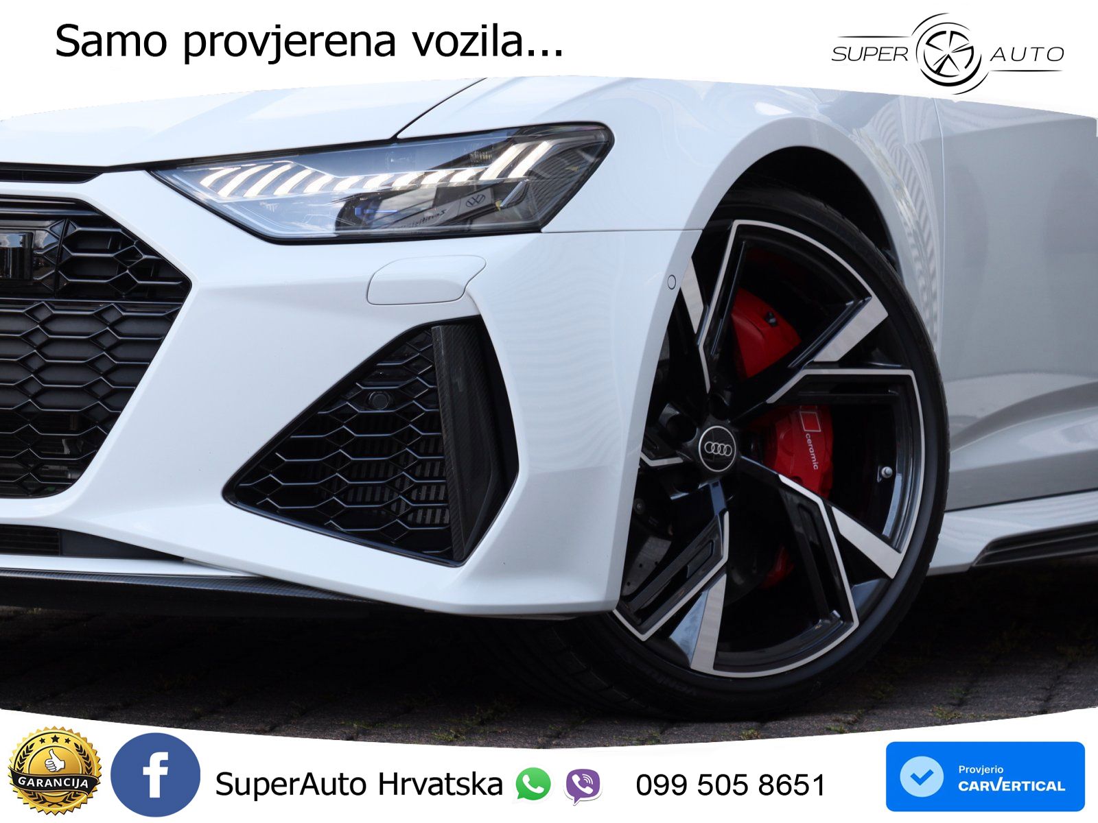 Audi RS6 Avant 4.0 TFSI V8 (600 KS) quattro Tiptronic LED+GR SJED+ACC
