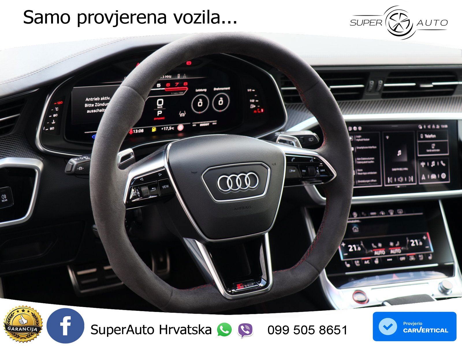 Audi RS6 Avant 4.0 TFSI V8 (600 KS) quattro Tiptronic LED+GR SJED+ACC
