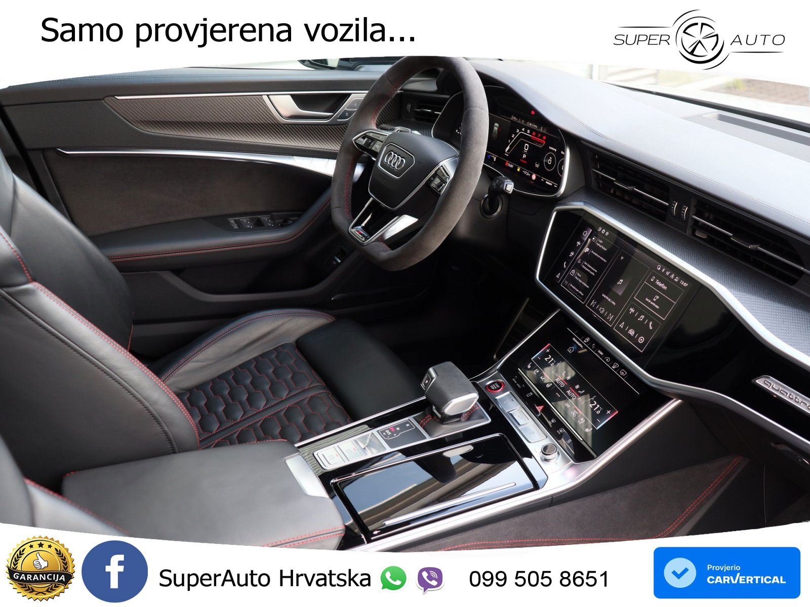 Audi RS6 Avant 4.0 TFSI V8 (600 KS) quattro Tiptronic LED+GR SJED+ACC
