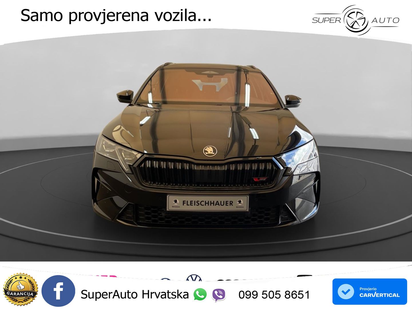 Škoda Octavia Combi RS 2.0 TSI (265 KS) DSG MATRIX+GR SJED+KAM