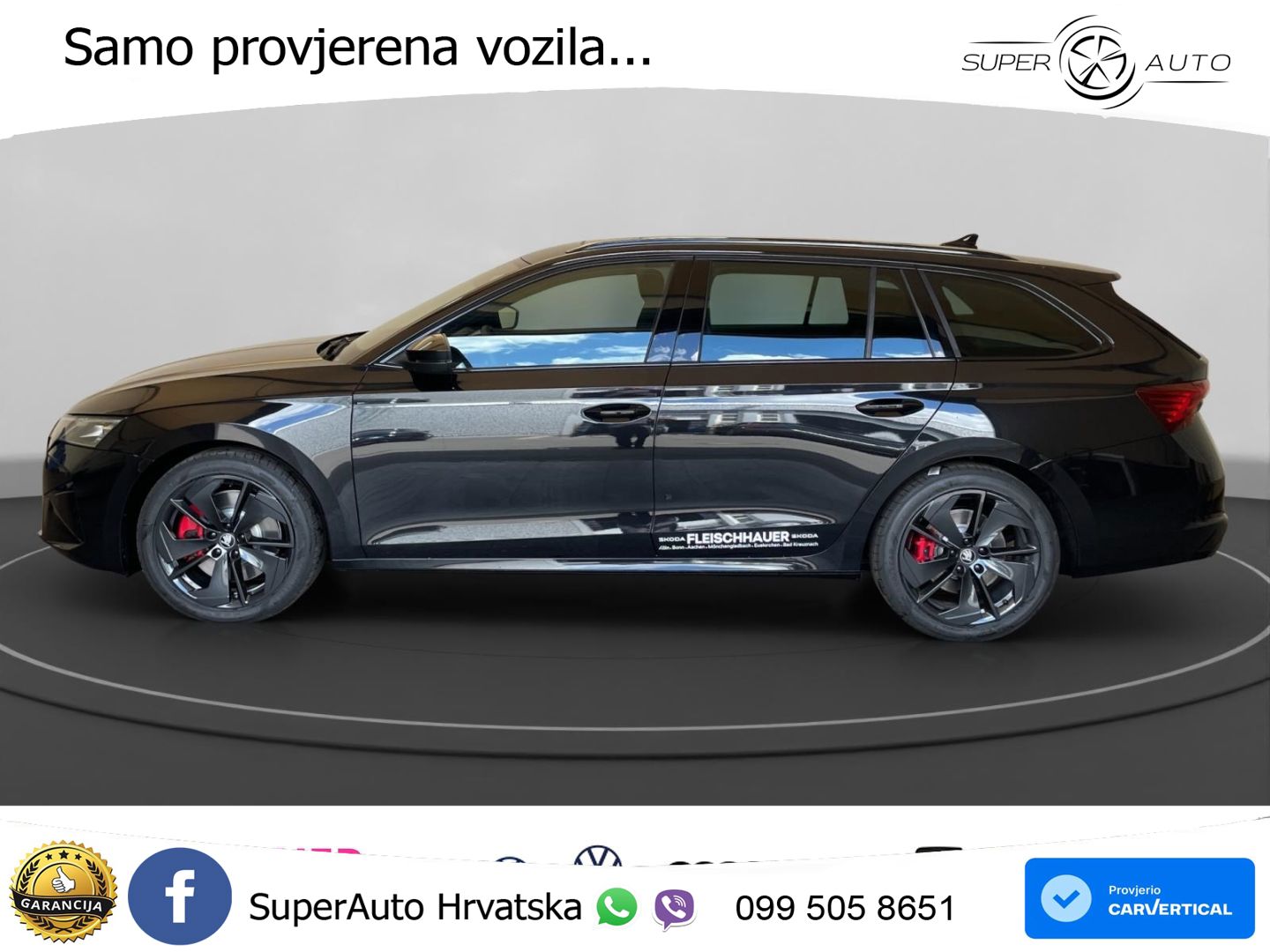 Škoda Octavia Combi RS 2.0 TSI (265 KS) DSG MATRIX+GR SJED+KAM