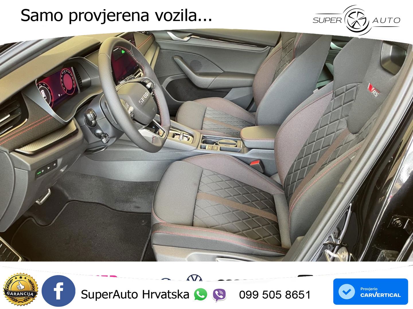 Škoda Octavia Combi RS 2.0 TSI (265 KS) DSG MATRIX+GR SJED+KAM