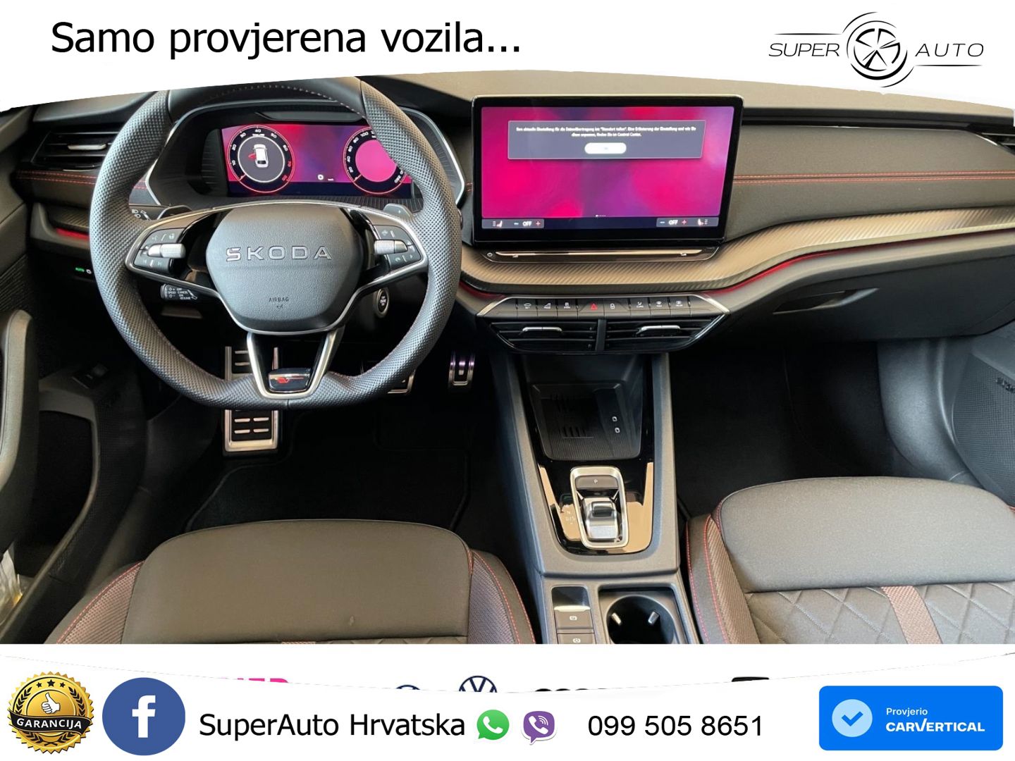 Škoda Octavia Combi RS 2.0 TSI (265 KS) DSG MATRIX+GR SJED+KAM