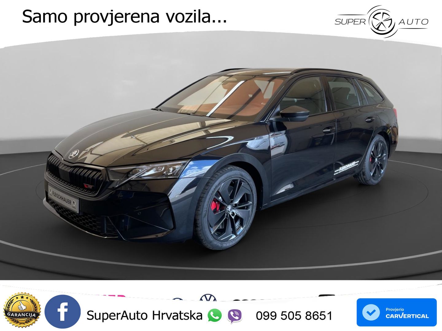 Škoda Octavia Combi RS 2.0 TSI (265 KS) DSG MATRIX+GR SJED+KAM