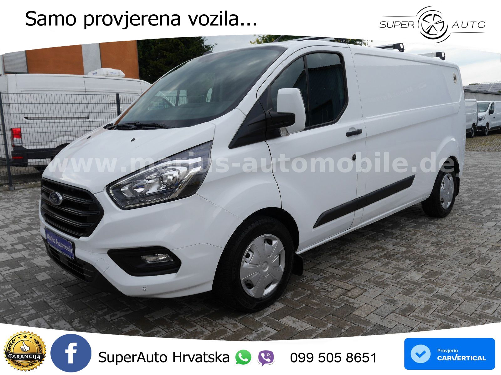 Ford Transit Custom 320 L2H1/Regalsystem/Standheizung 131 KS
