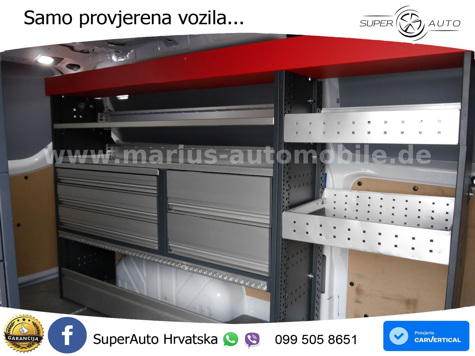 Ford Transit Custom 320 L2H1/Regalsystem/Standheizung 131 KS