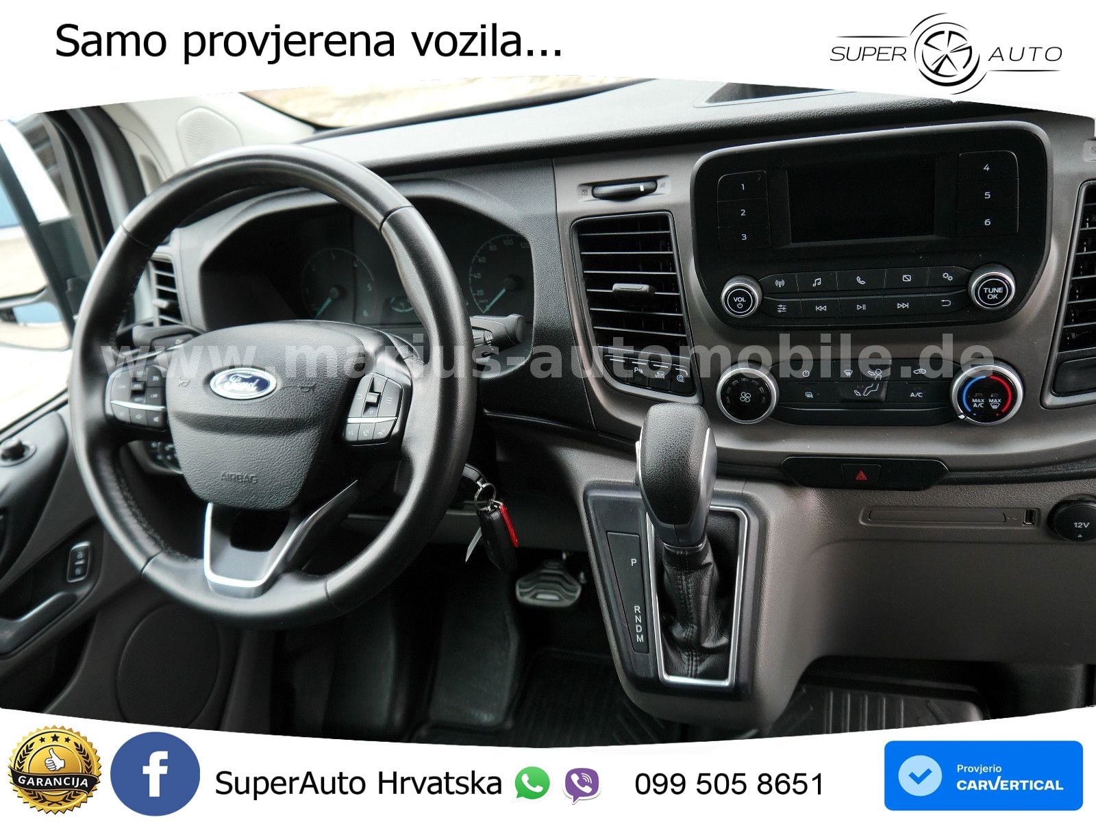 Ford Transit Custom 320 L2H1/Regalsystem/Standheizung 131 KS