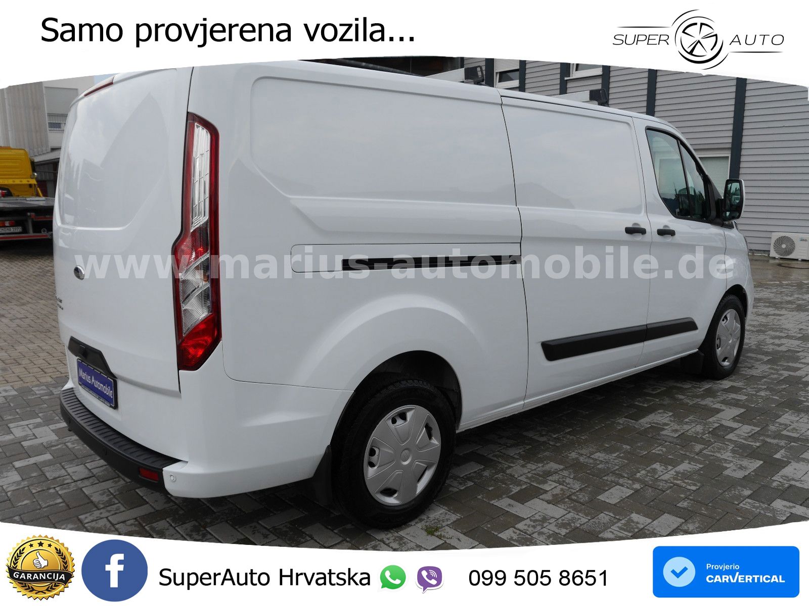 Ford Transit Custom 320 L2H1/Regalsystem/Standheizung 131 KS