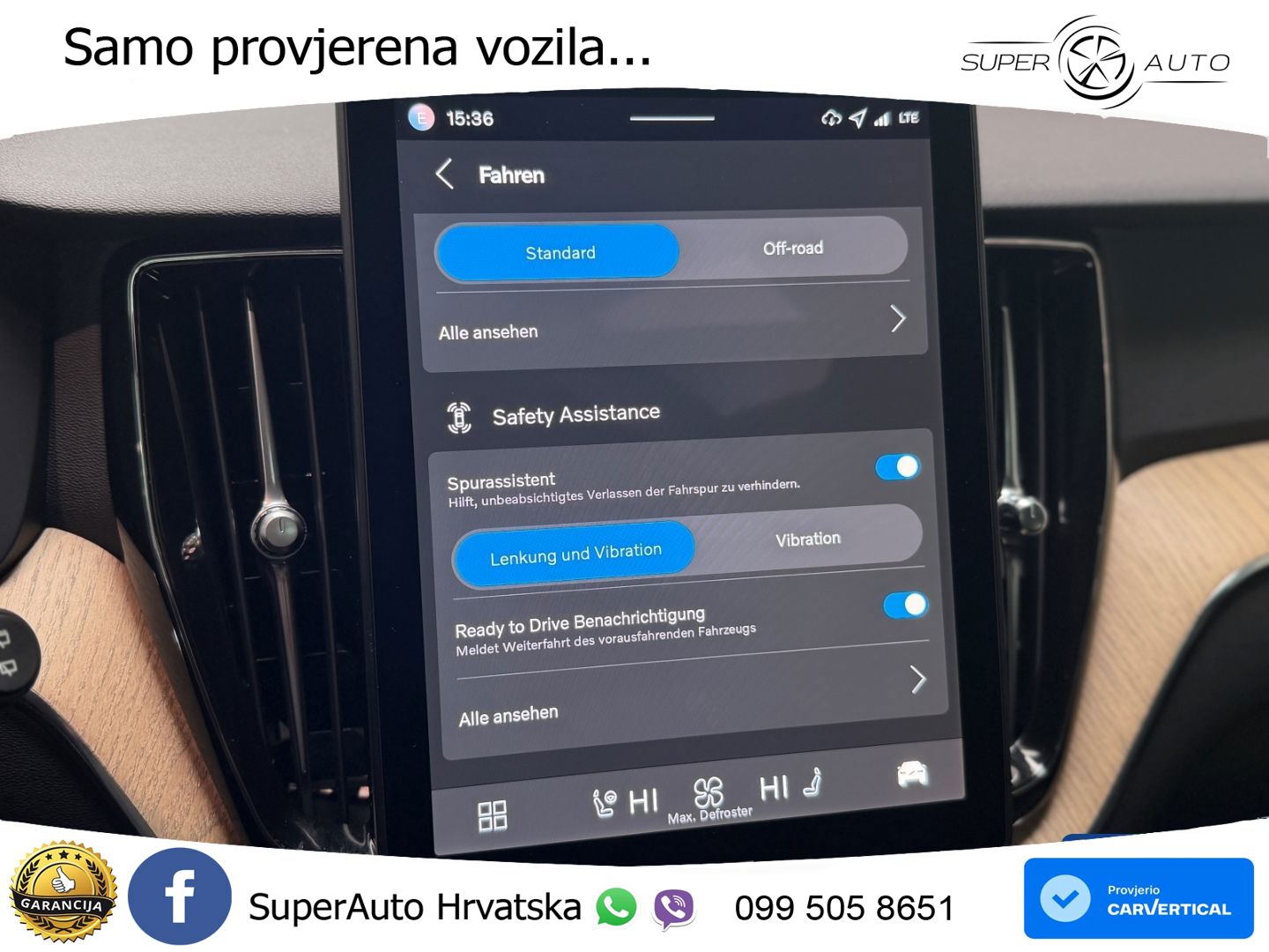 Volvo XC60 B5 Benzin AWD Geartronic ACC+HEAD+4xGR SJED+360+PANO